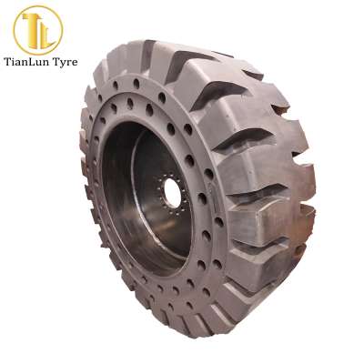 TIANLUN brand crane tire wheel loader 20.5x25 solid tire