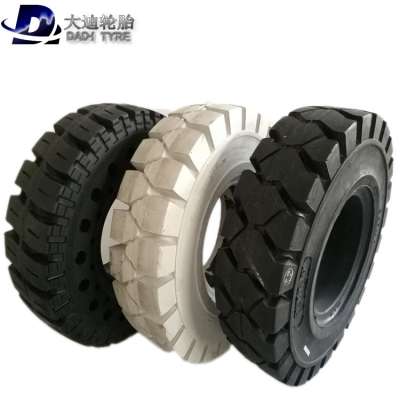 Made in china good quality solid forklift tire 6.50-10 for sale